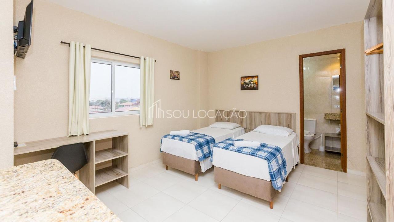 Estudios Confortaveis Com Precos Acessiveis Totalmente Mobiliados Curitiba Bagian luar foto